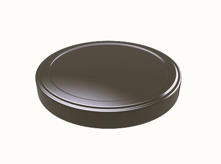 Tapa roscada de metal