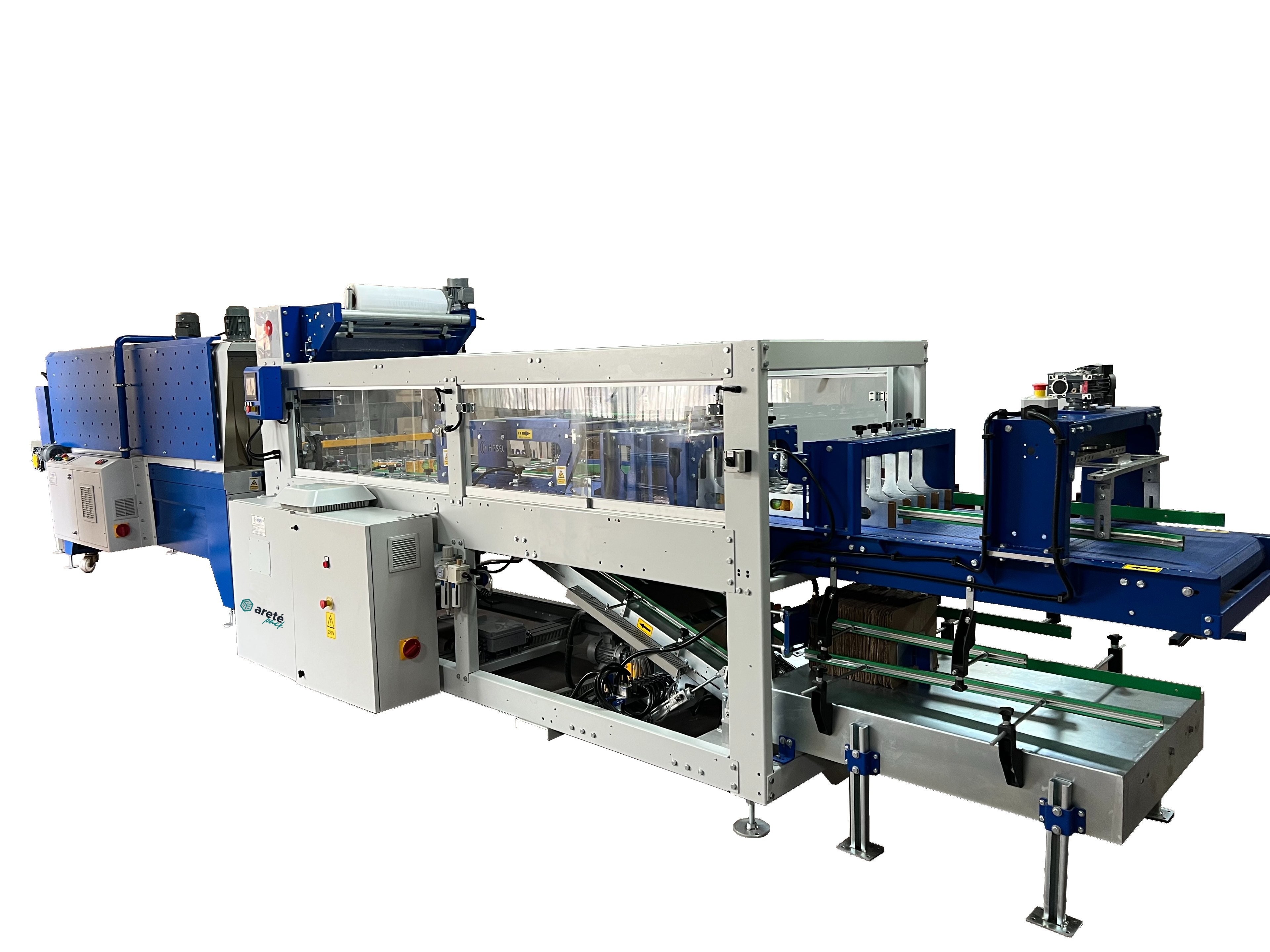 ERC Cardboard Feeding Automatic Shrink Packaging