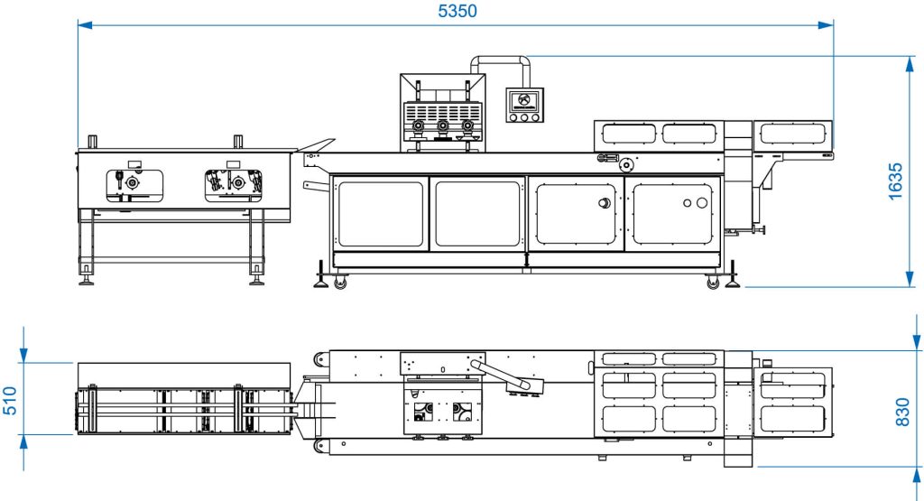 EHP 250RL Flow Pack - Areté Group Maquinaria de Embalaje y Soluciones de Transporte