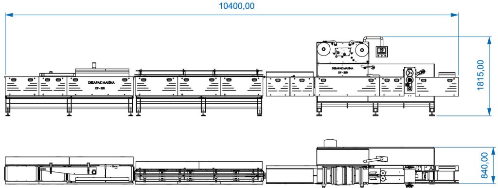 EHP 350 Flow Pack Presto - Areté Group Packaging Machinery and Conveyor Solutions