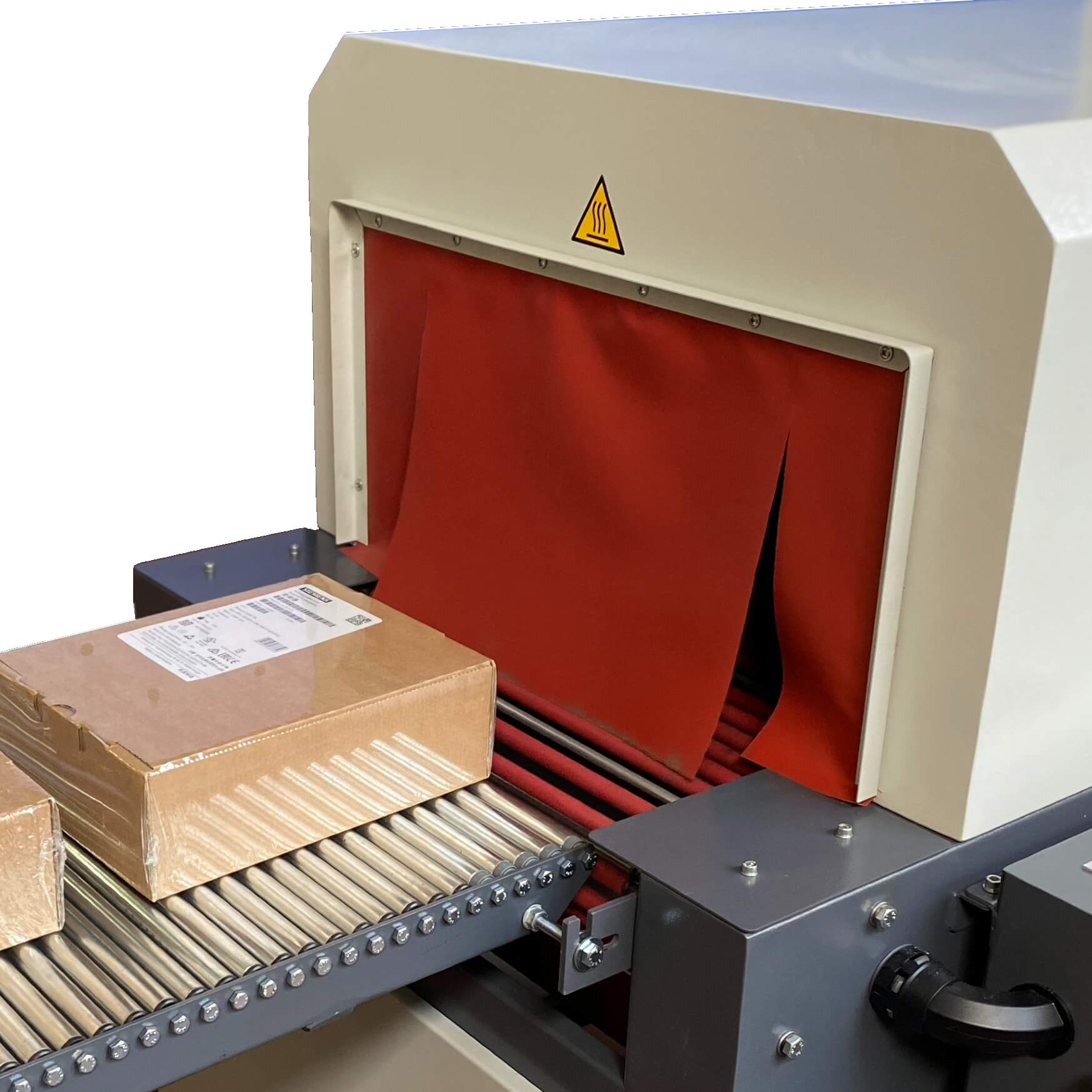 SLS Semi-automatic L Sealer & Shrink Tunnel - Areté Group Packaging Machinery and Conveyor Solutions
