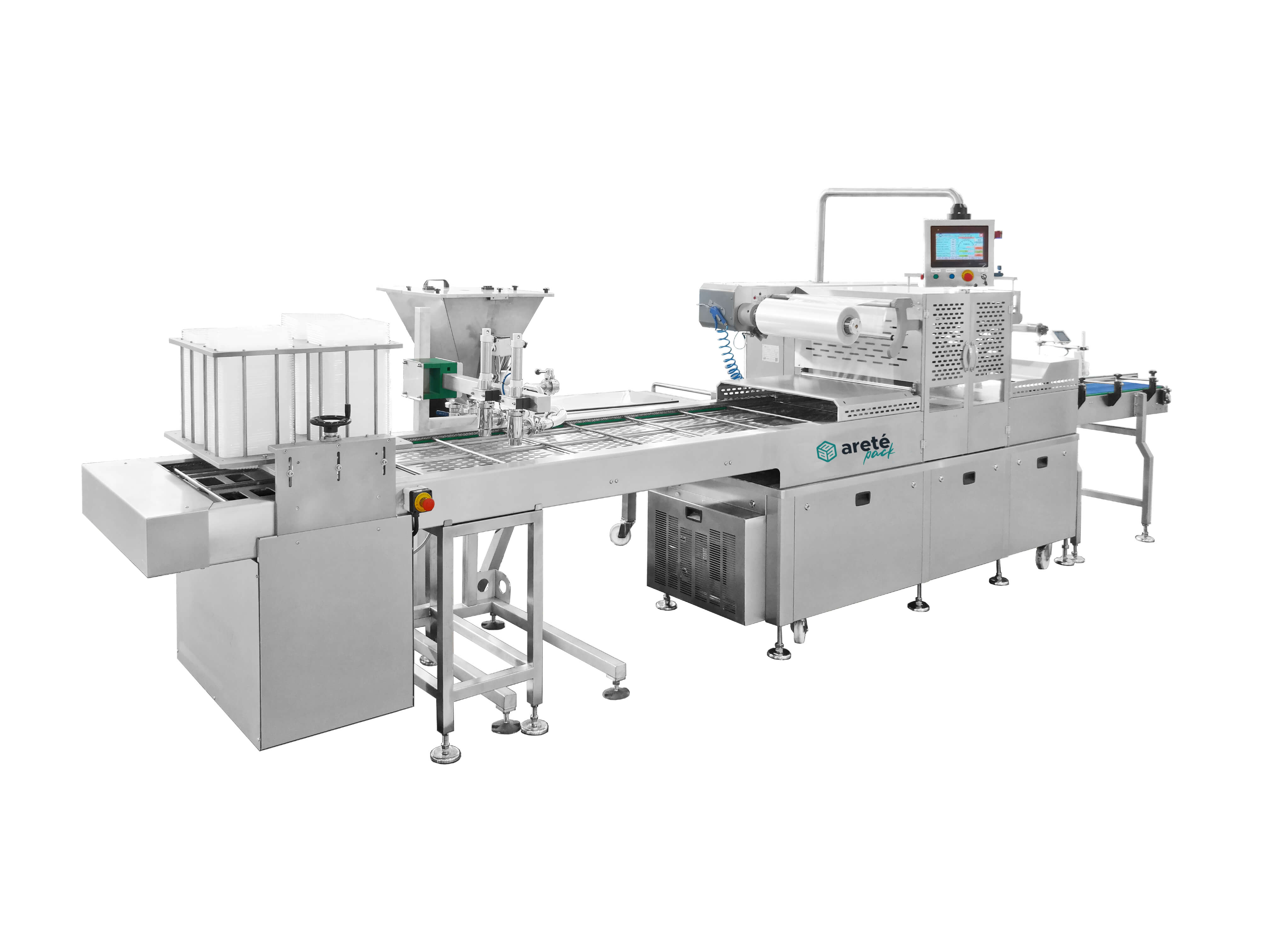 ATS 200 Automatic MAP Tray Sealer - Areté Group Packaging Machinery and Conveyor Solutions